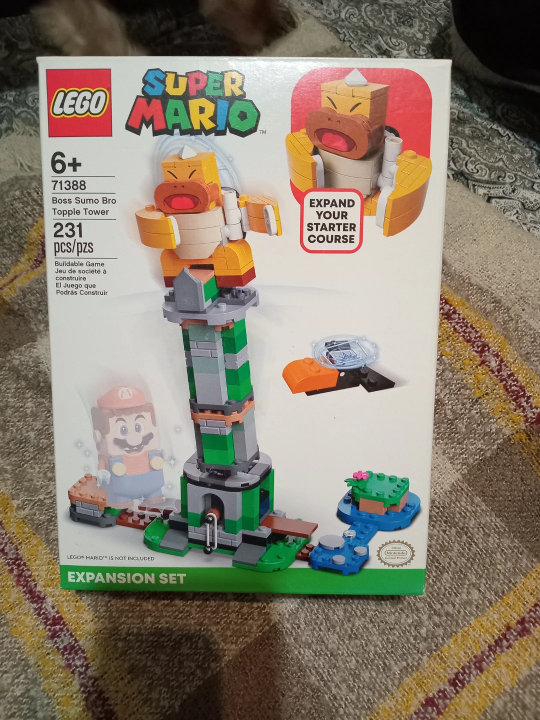 LEGO Super Mario 71388 Boss Sumo Bro Topple Tower Expansion Set
