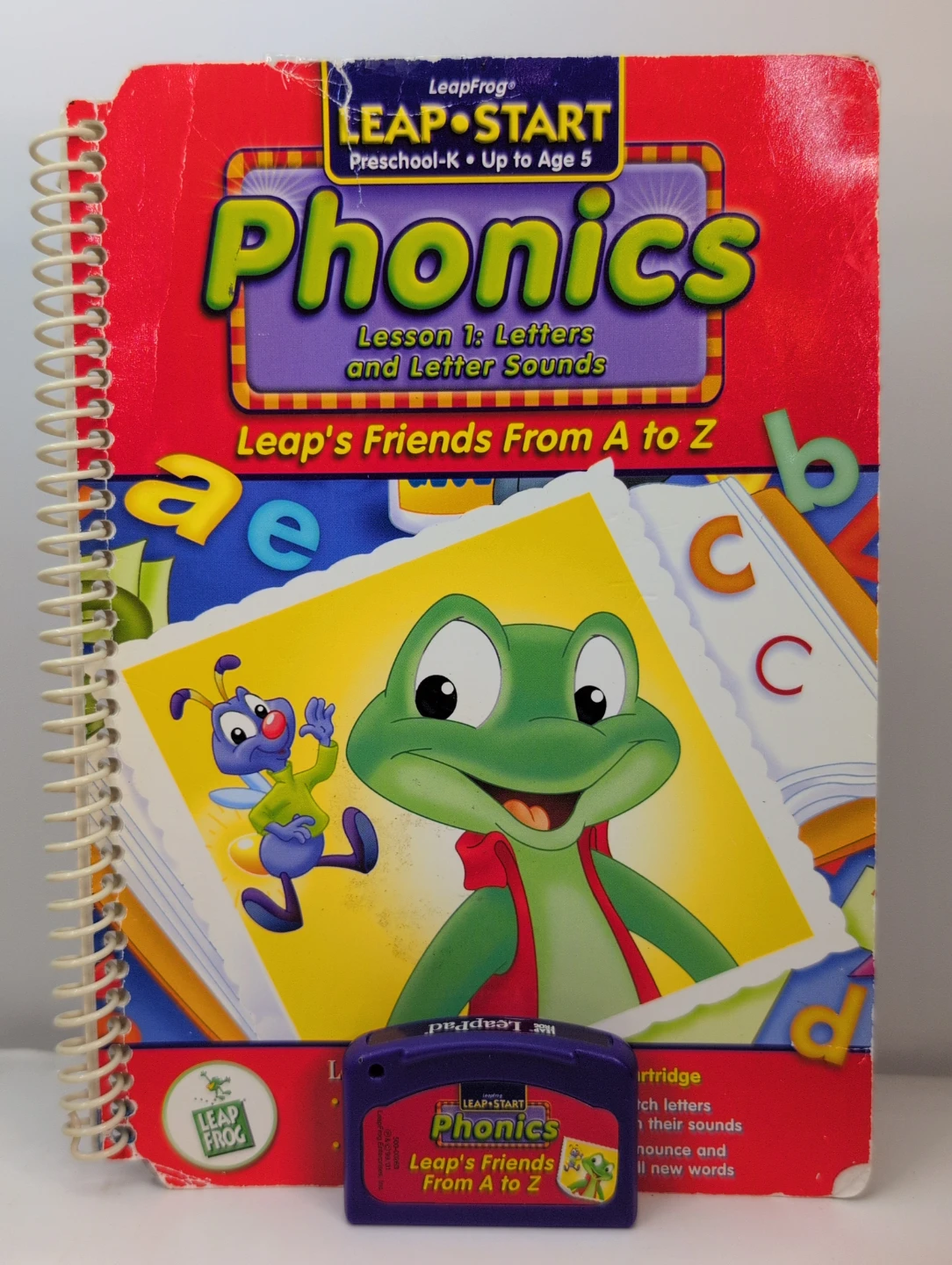 LeapFrog Phonics Lesson 1: Letter Sounds Book and Cartridge
