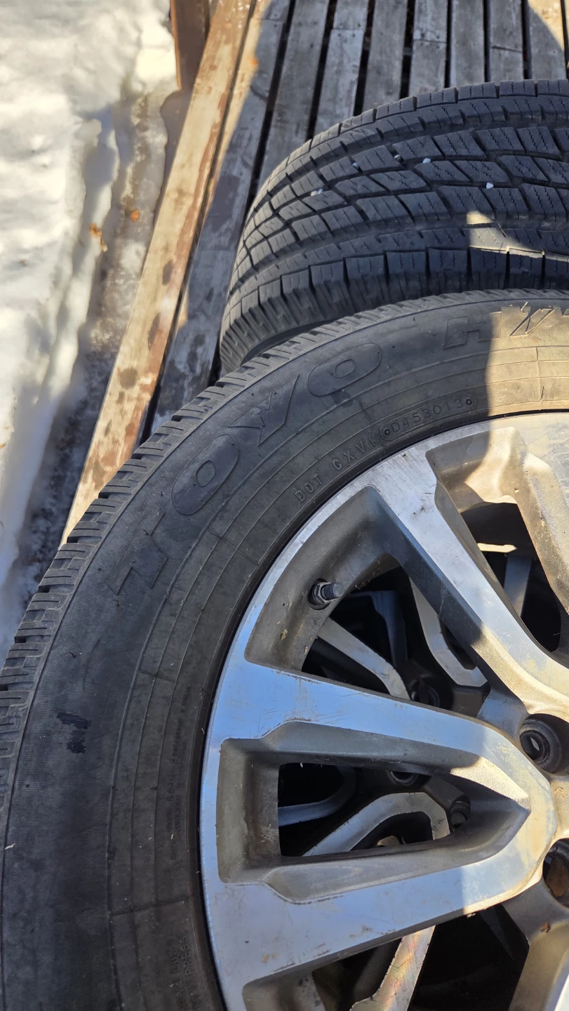 Nissan Winter Tires and Rims - photo 2