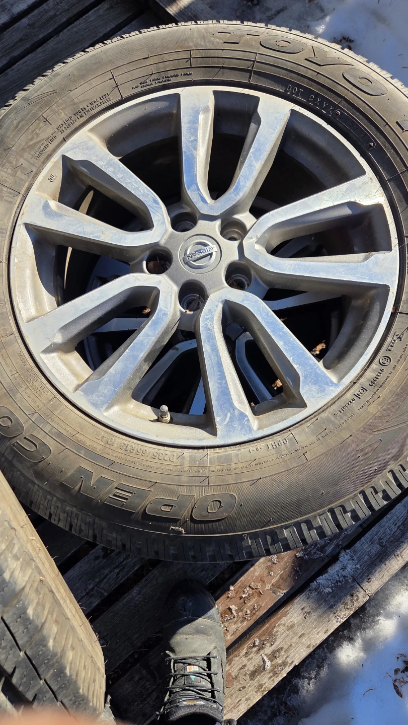 Nissan Winter Tires and Rims - photo 3
