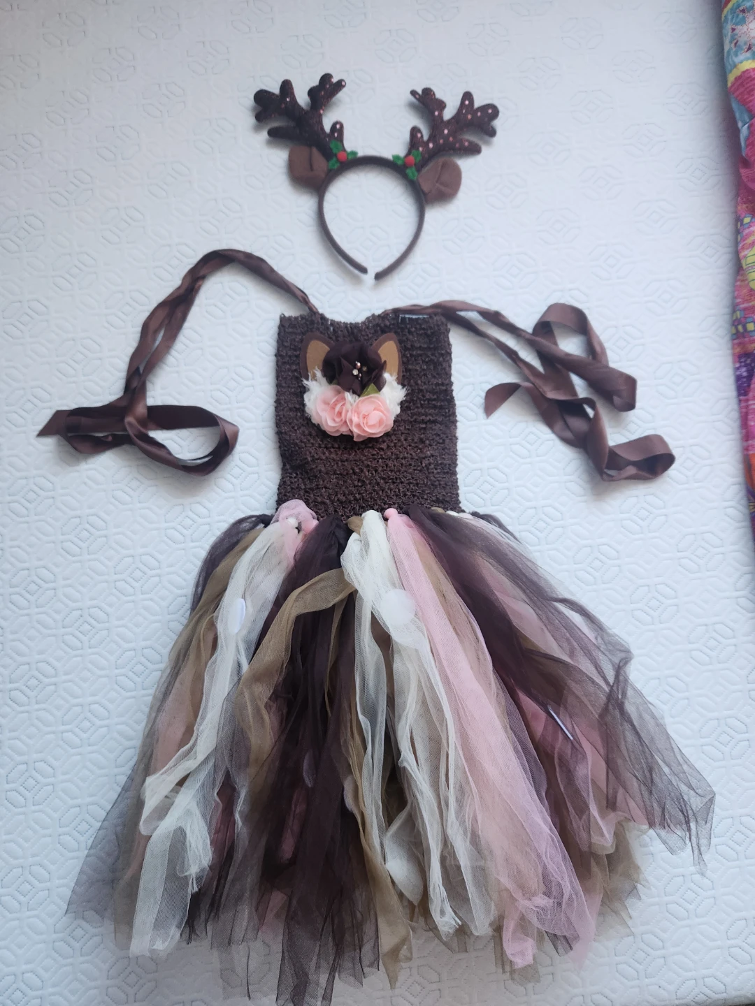 Toddler Reindeer Tutu Outfit