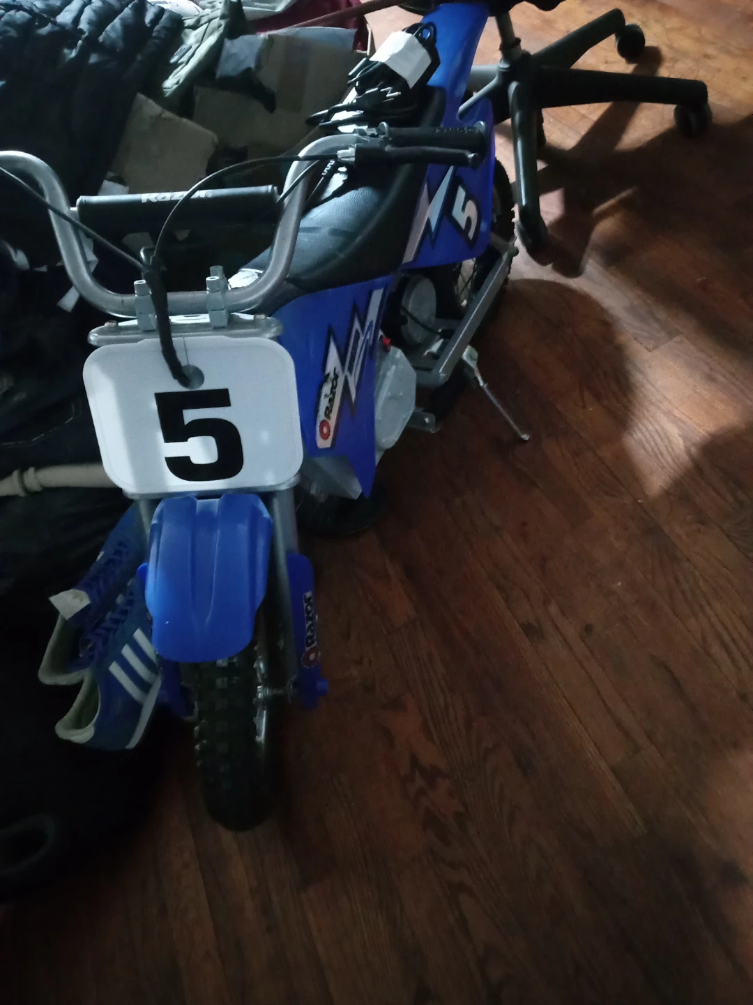 Razor MX350 Dirt Rocket Electric Bike - Blue - photo 4