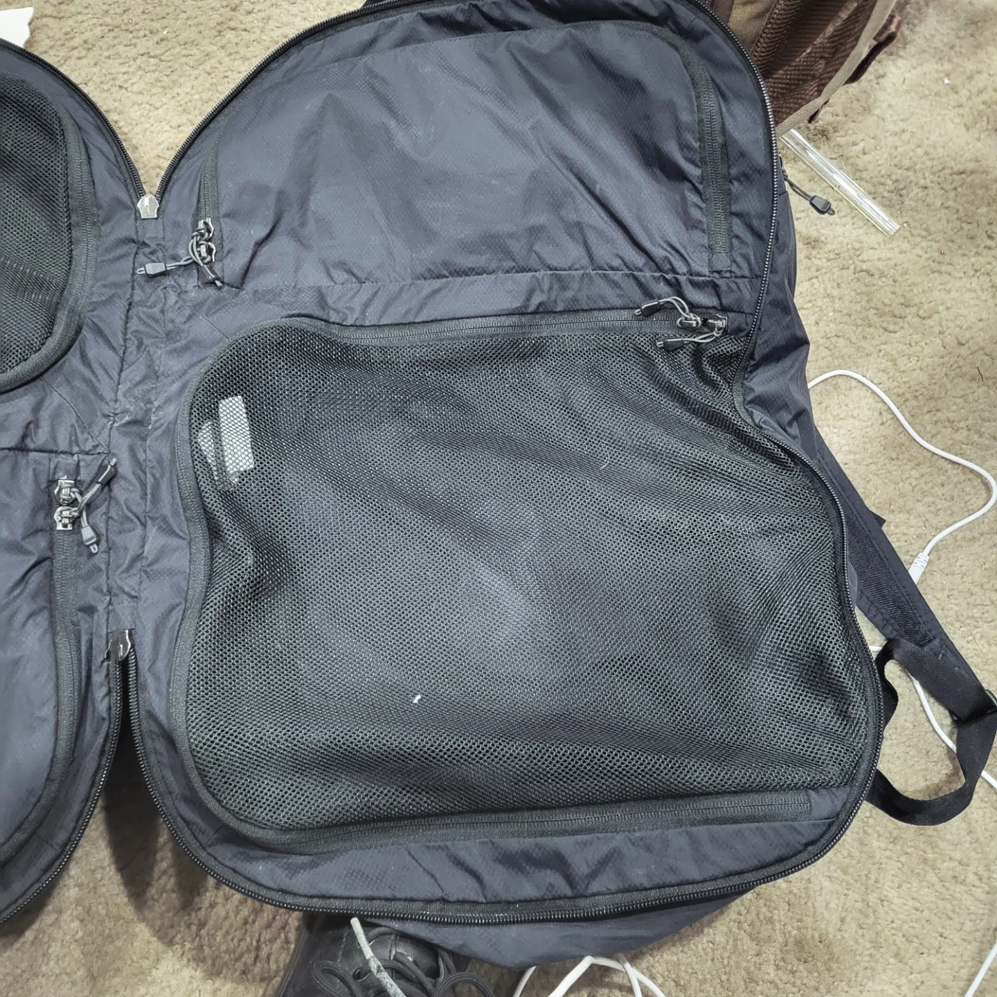 MEC Black Backpack with Multiple Compartments - photo 4