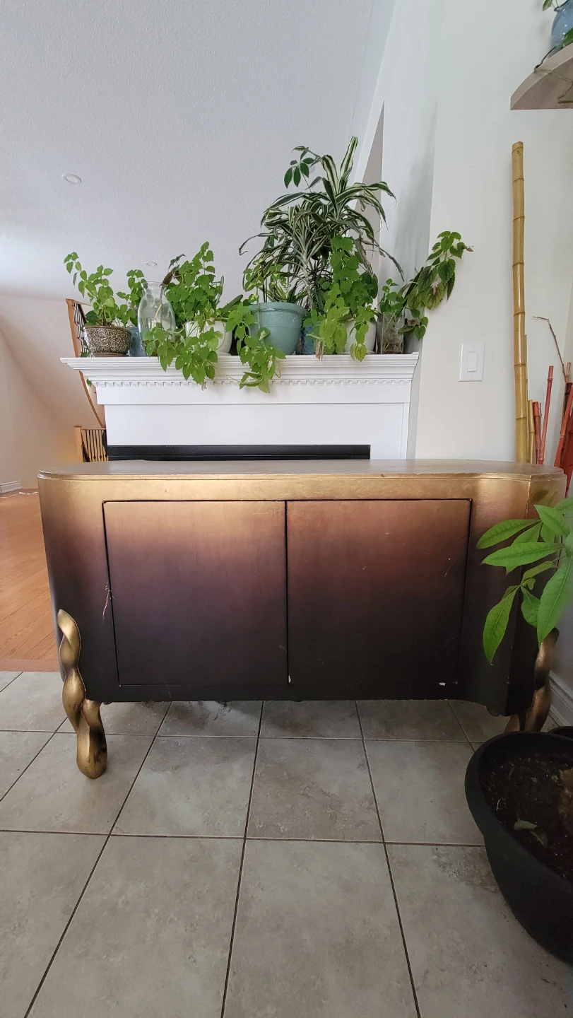Unique Curved Sideboard with Ombre Finish - photo 3