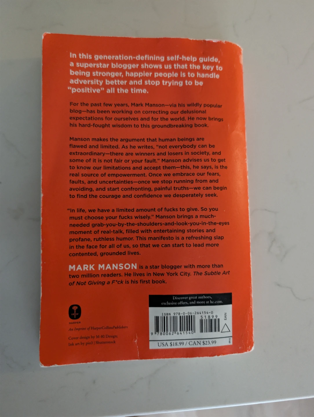 The Subtle Art of Not Giving a F*ck by Mark Manson - photo 2