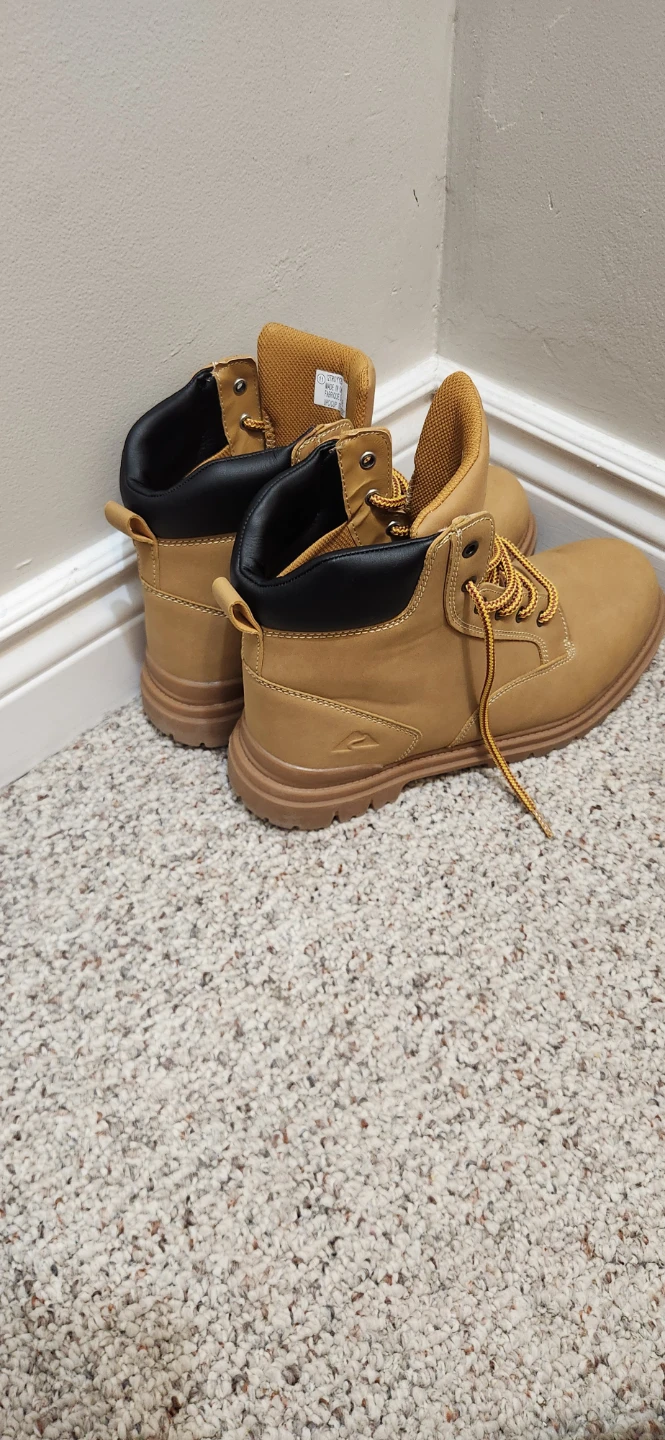 Men's Size 11 Tan Work Boots - photo 2