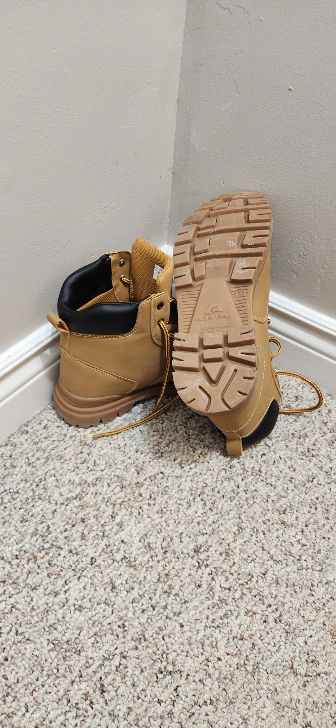 Men's Size 11 Tan Work Boots - photo 5