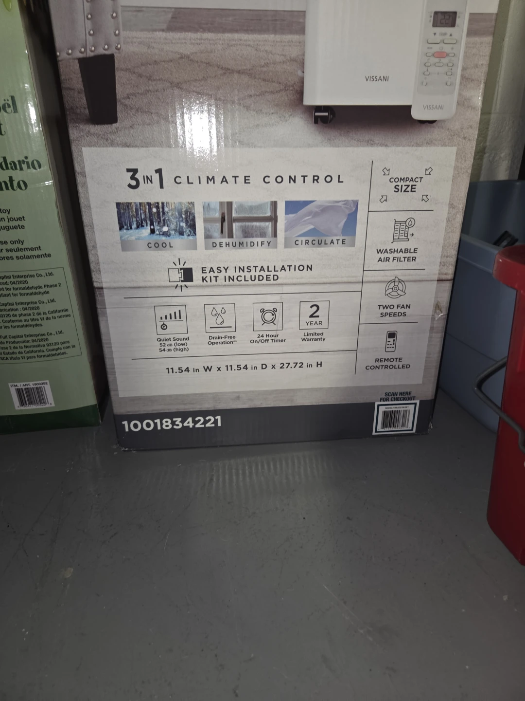 VISSANI Portable Air Conditioner - photo 2