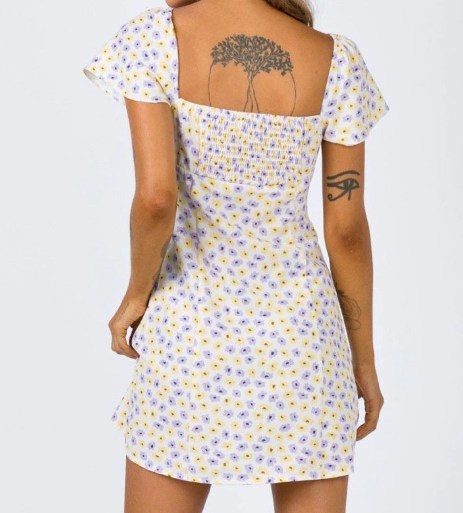 Princess Polly Floral Button-Up Mini Dress - photo 3