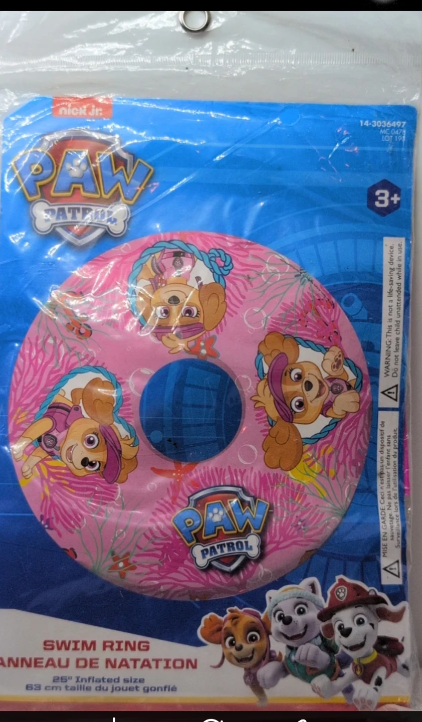 Nickelodeon Paw Patrol Swim Ring - 25 inch