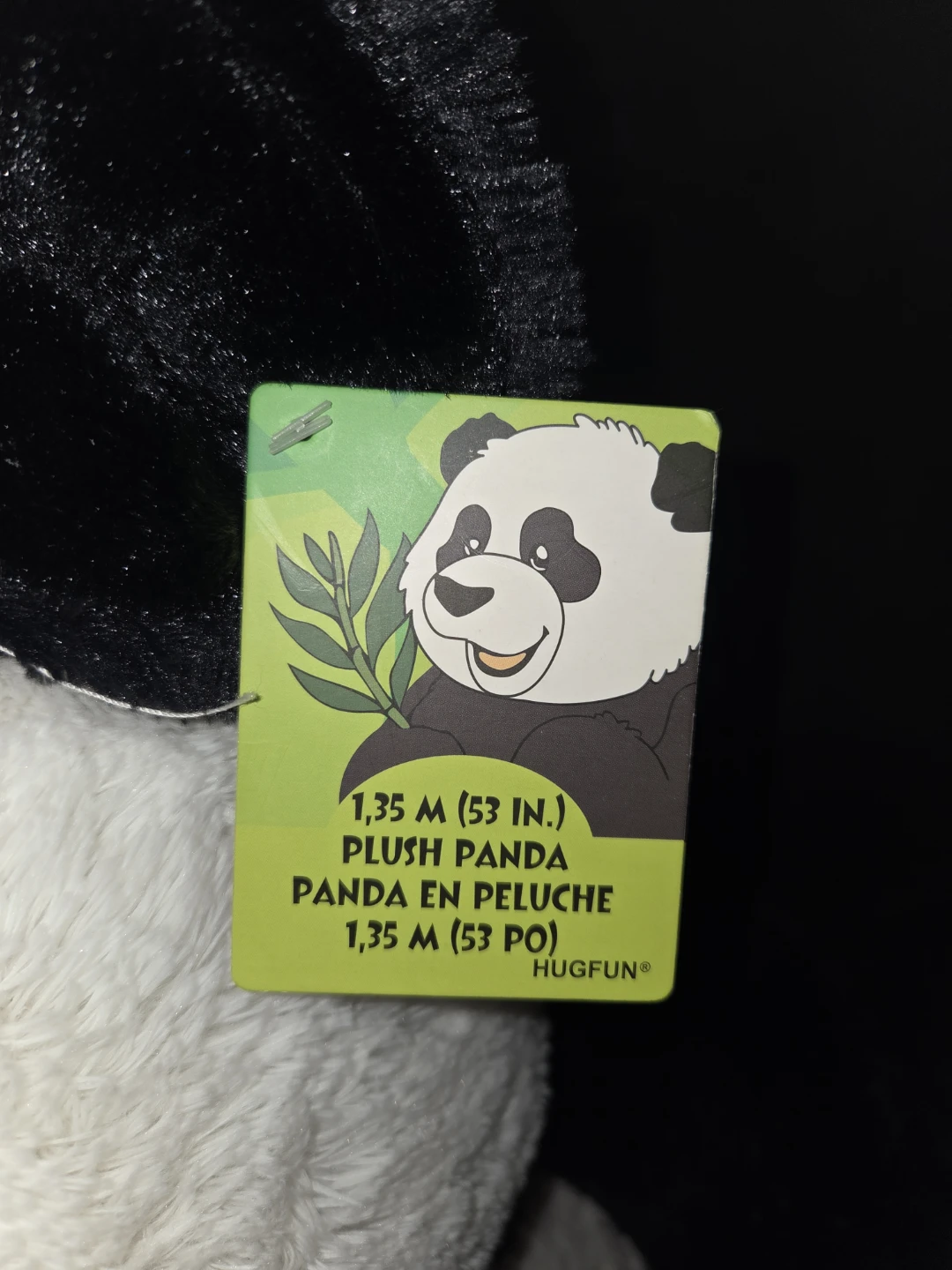 HUGE FUN Giant Plush Panda 1.35m (53 in.) - photo 2