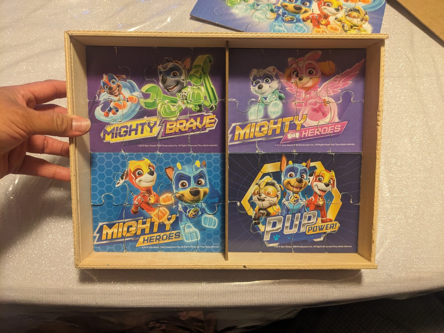 Paw Patrol: Mighty Pups Super Paws: 5 Pack Wooden Puzzle - photo 4