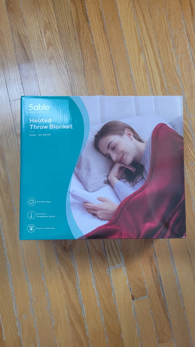 Sable Heated Throw Blanket SA-BD038
