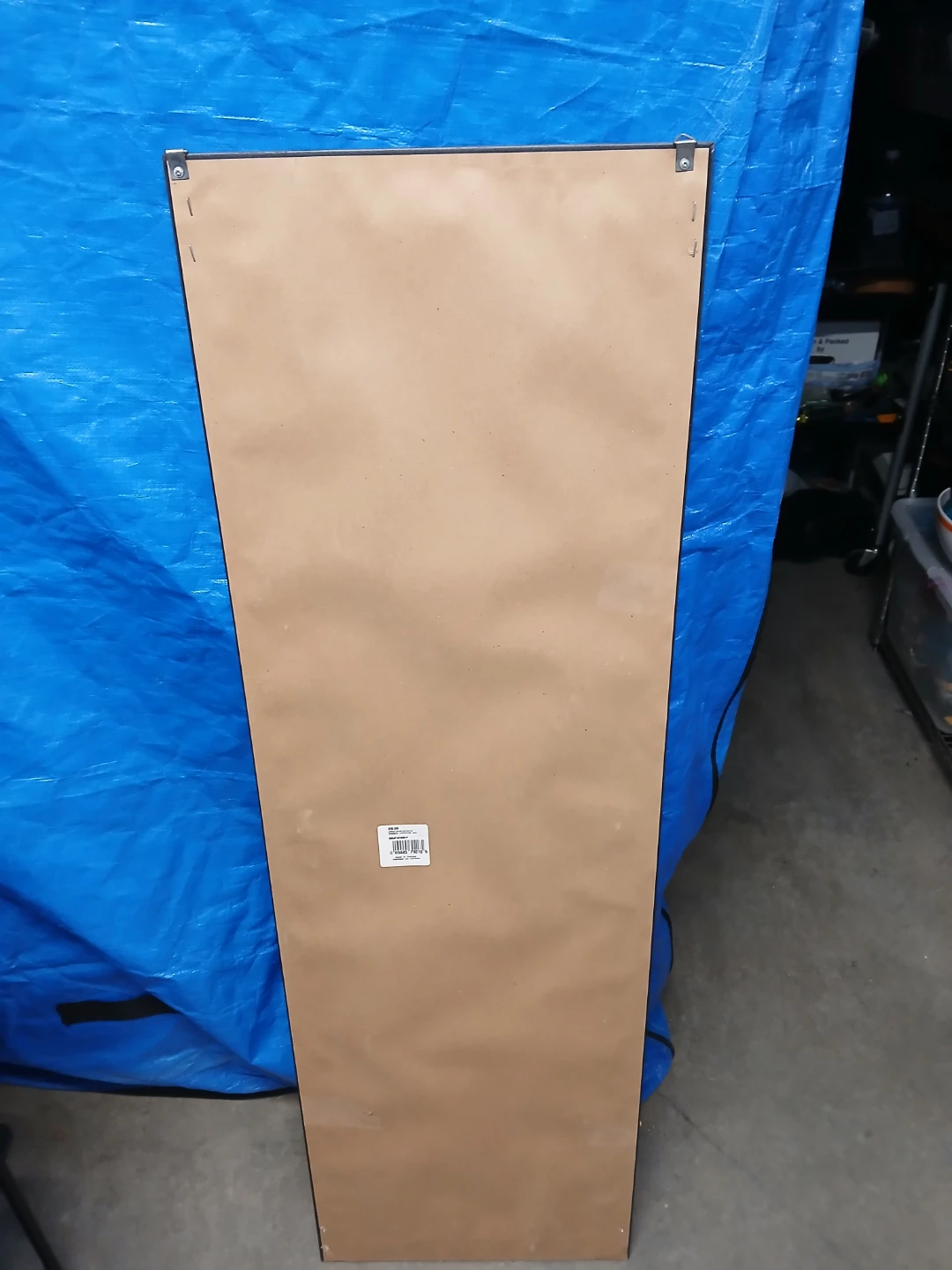 Tall Black Mirror 12x48x120cm 🥕 - photo 3