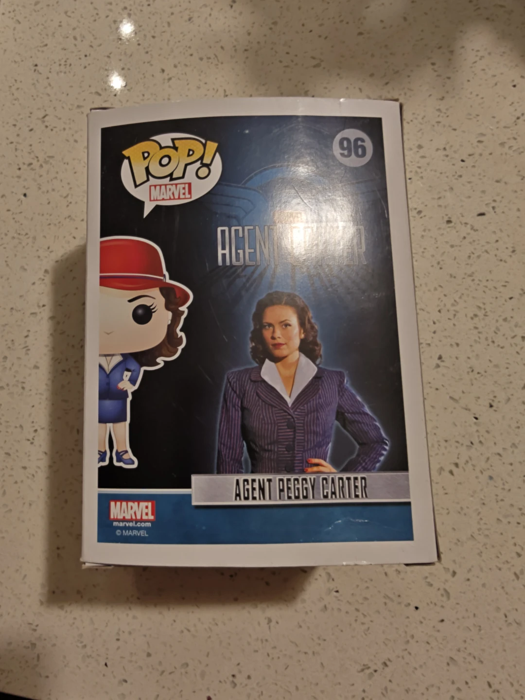 Funko Pop! Marvel Agent Peggy Carter #96 Vinyl Bobble-Head - photo 3