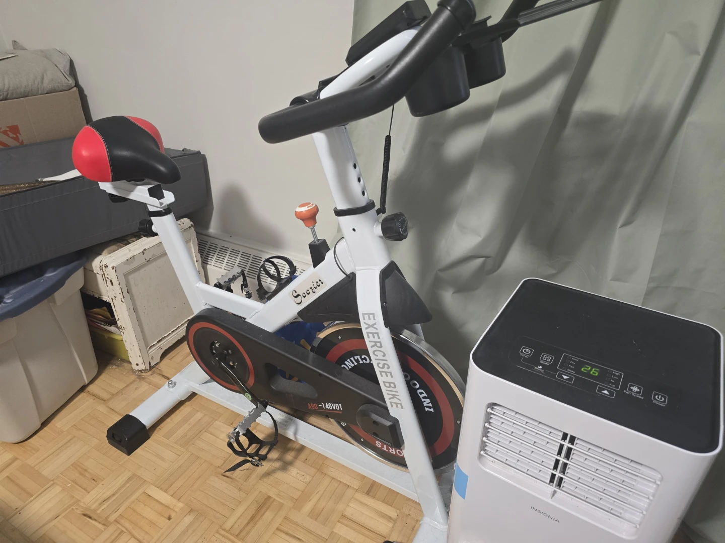 Soozier White Exercise Bike - photo 4