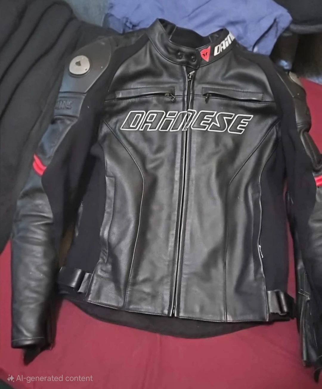 Dainese Leather Motorcycle Jacket Men 🥕