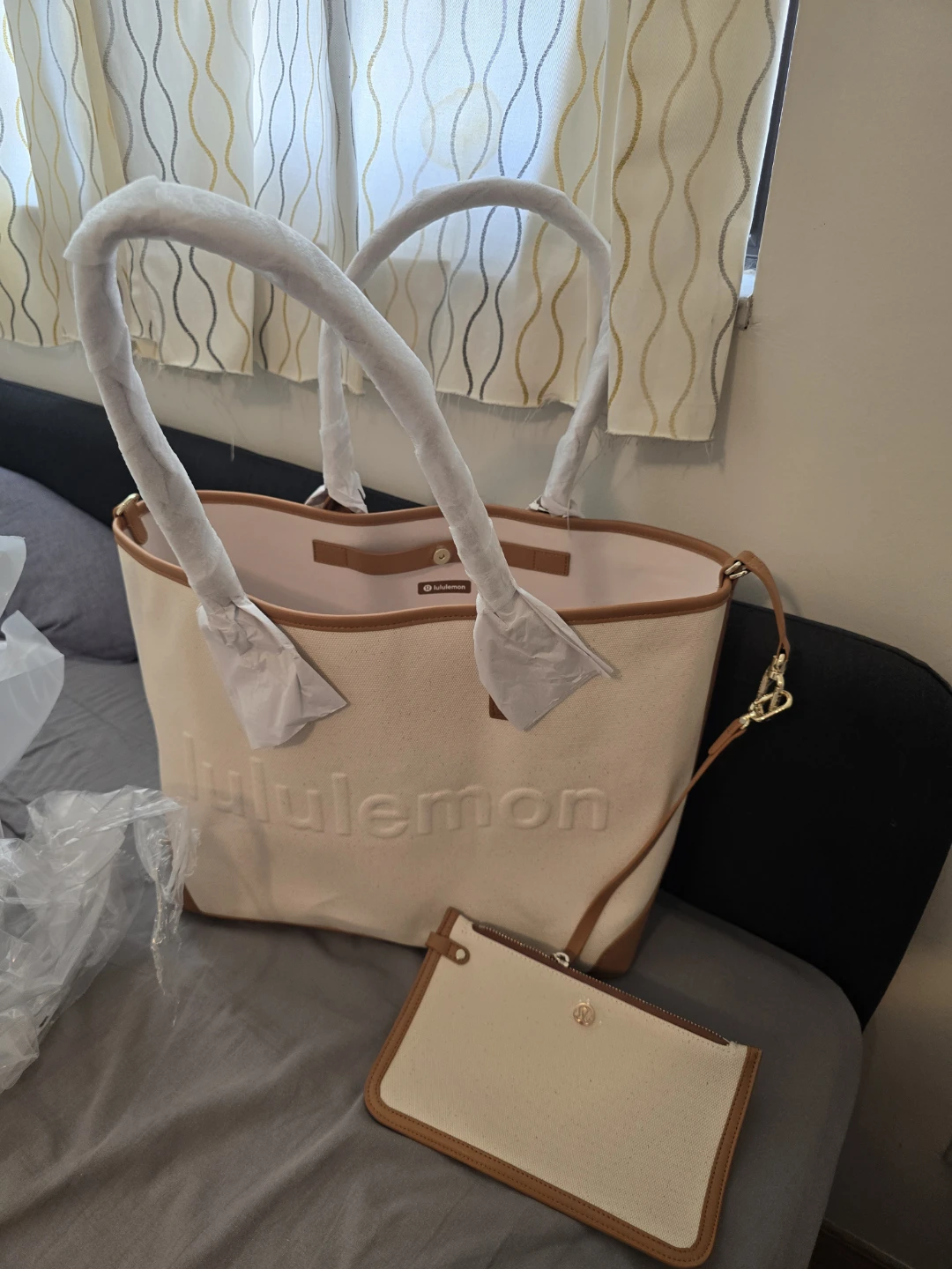 Lululemon Canvas Tote Bag - new, firm price - photo 3