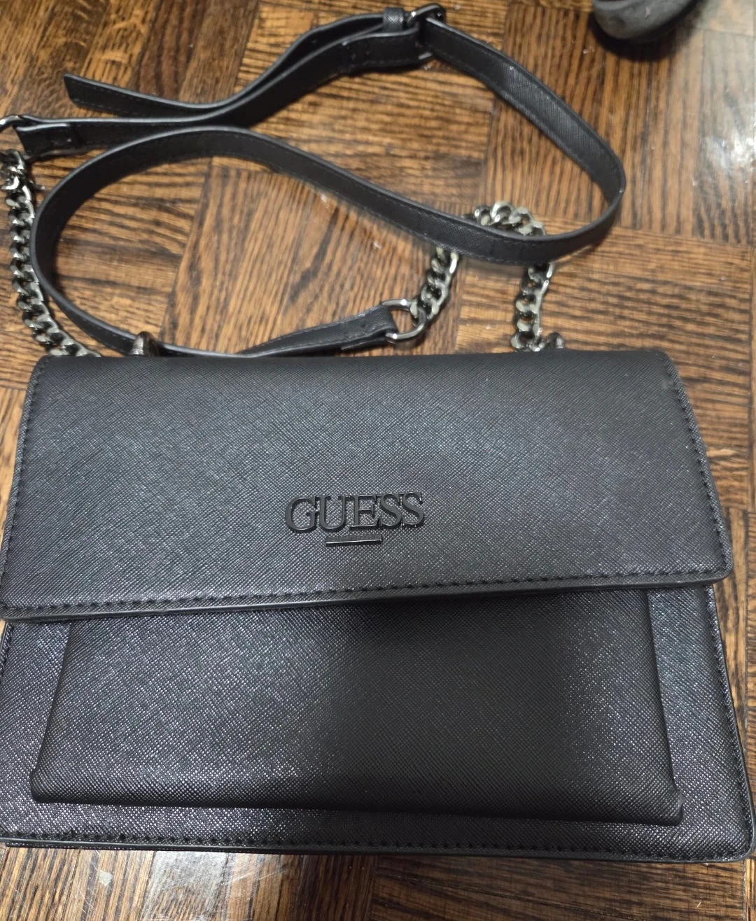Black Guess Shoulder sling Bag