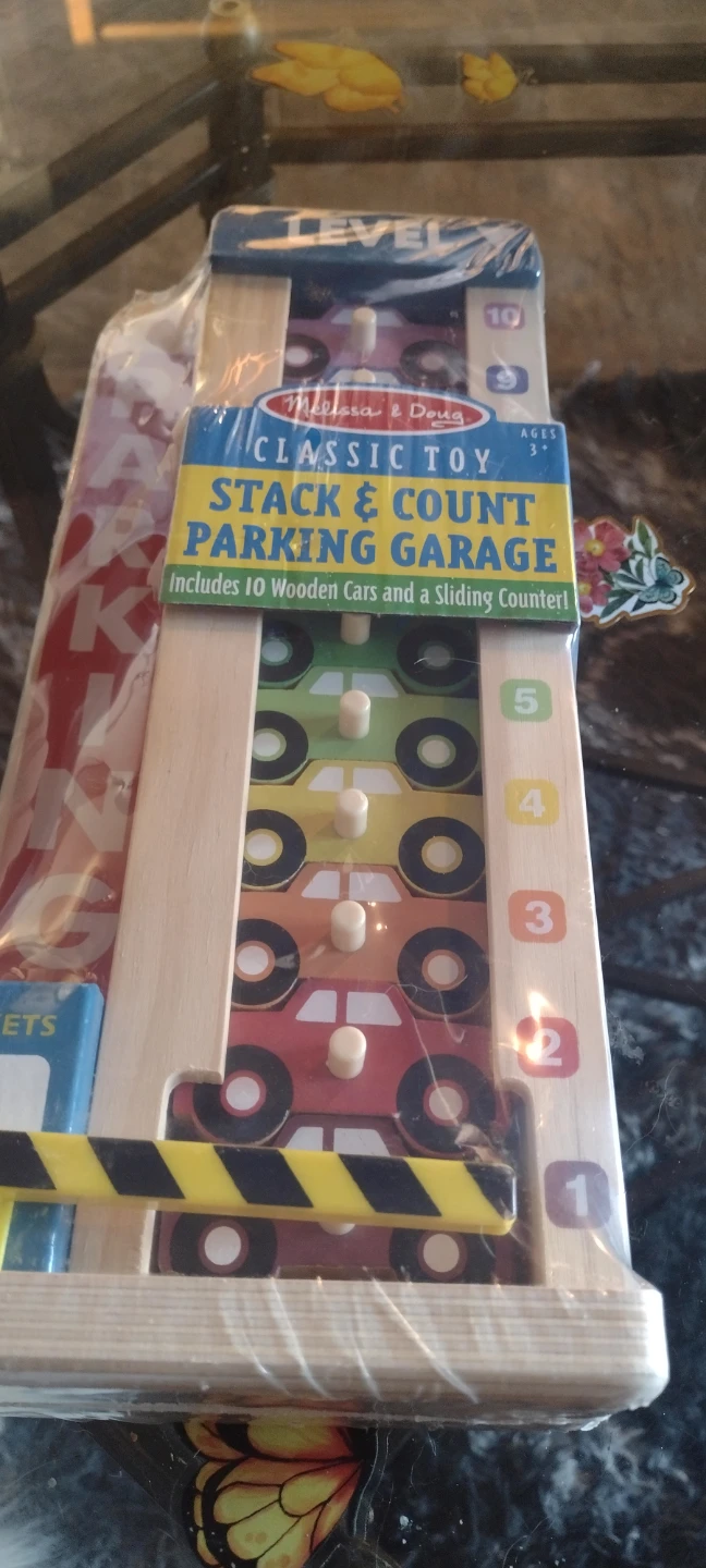 Melissa & Doug Stack & Count Parking Garage🏆