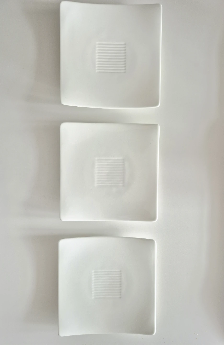 Fortessa Bone China Square Plates (Set of 3) - photo 5