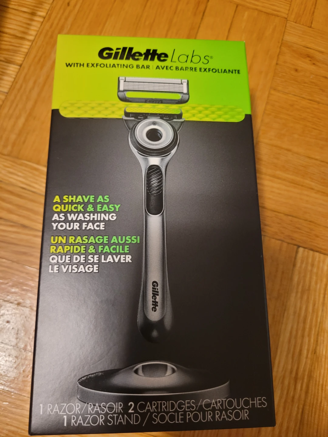 Gillette Labs Razor with Exfoliating Bar