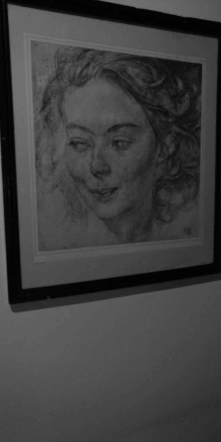 Varley Head of a Girl Poster - photo 5