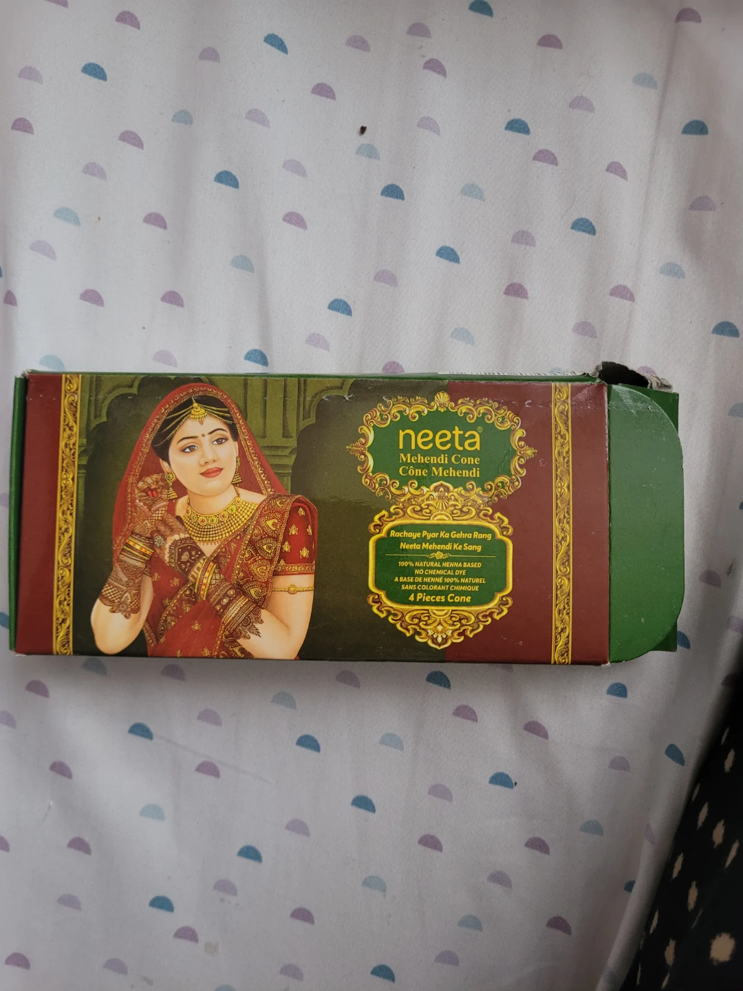 Mehndi Henna Cones - 4 Pieces