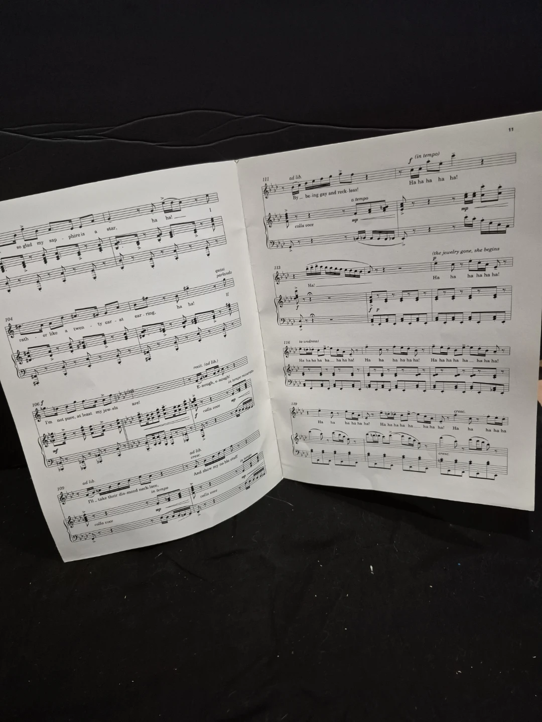 Glitter and Be Gay from Candide Sheet Music - photo 2