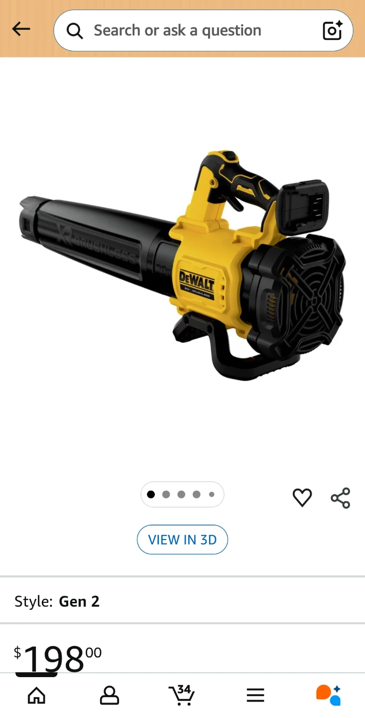 DEWALT 20V MAX Brushless Cordless Blower - photo 4
