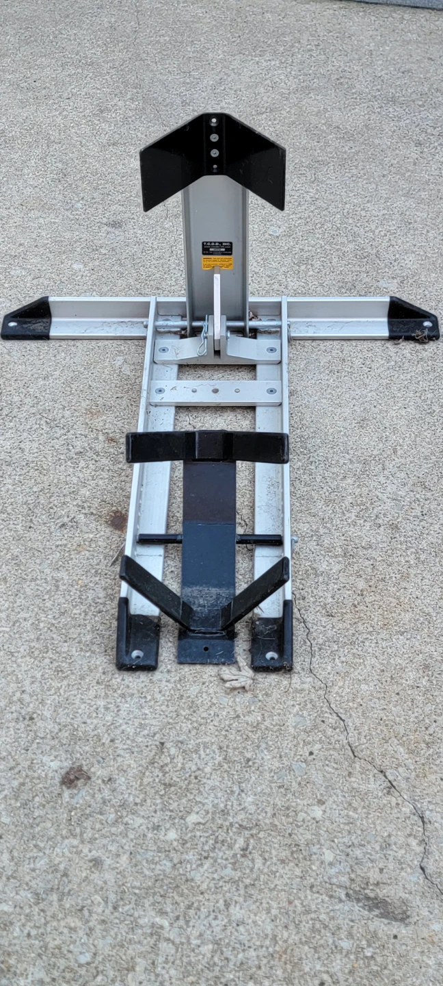 Motorcycle Wheel Chock Stand