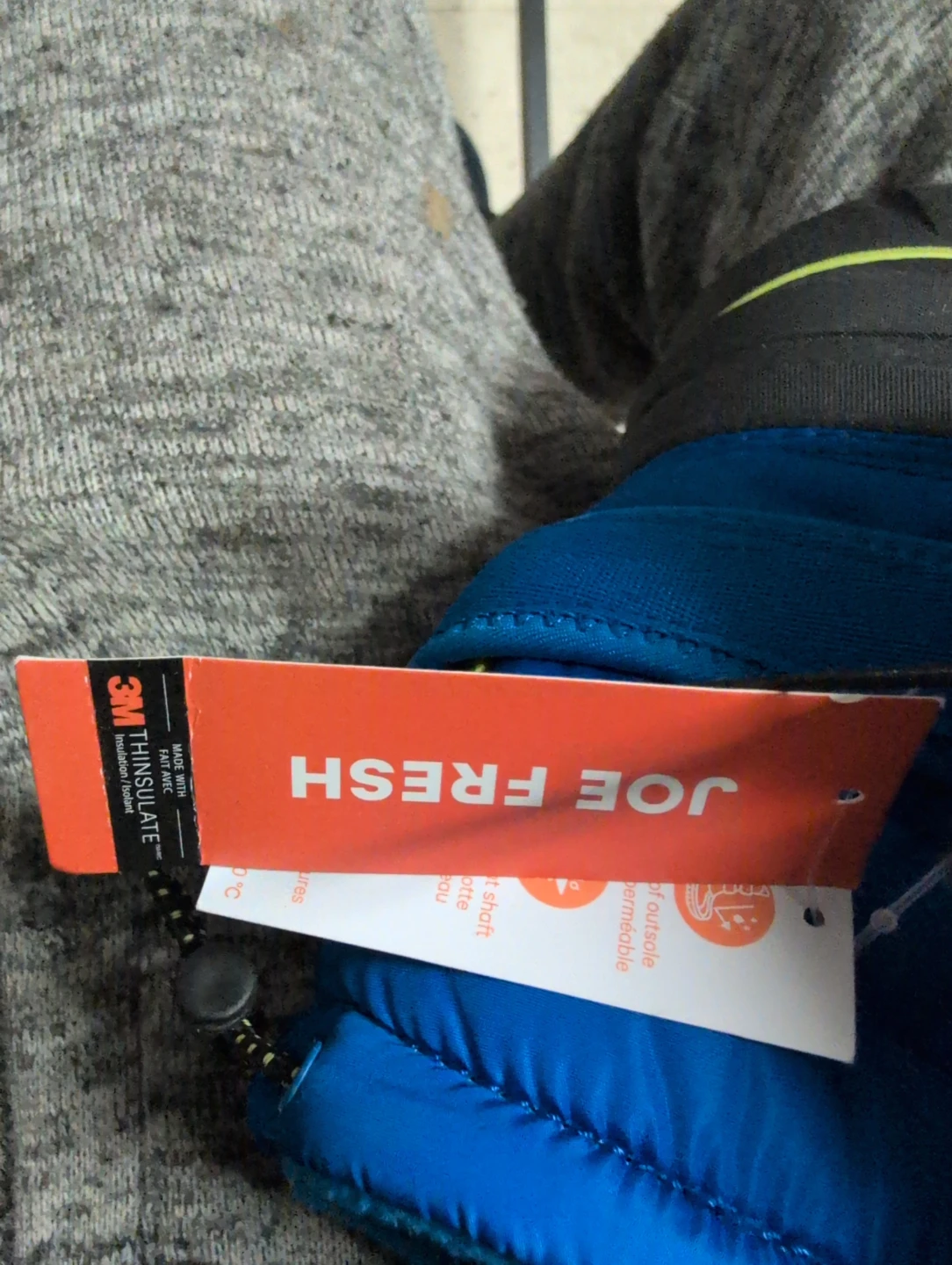 Joe Fresh Blue Insulated Winter Boots - photo 2