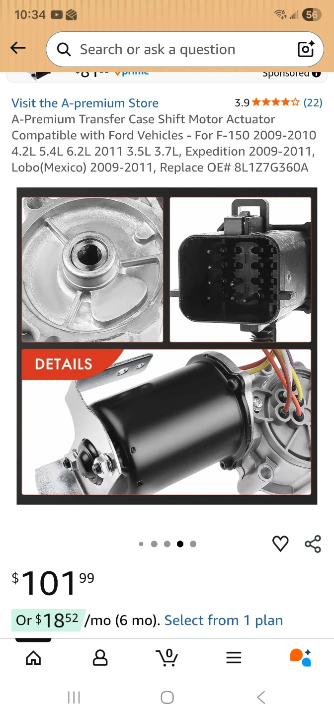 A-premium Transfer Case Motor 🥕 - photo 5