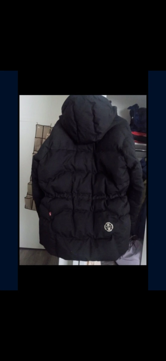 Ralph Lauren Black Down Parka Jacket