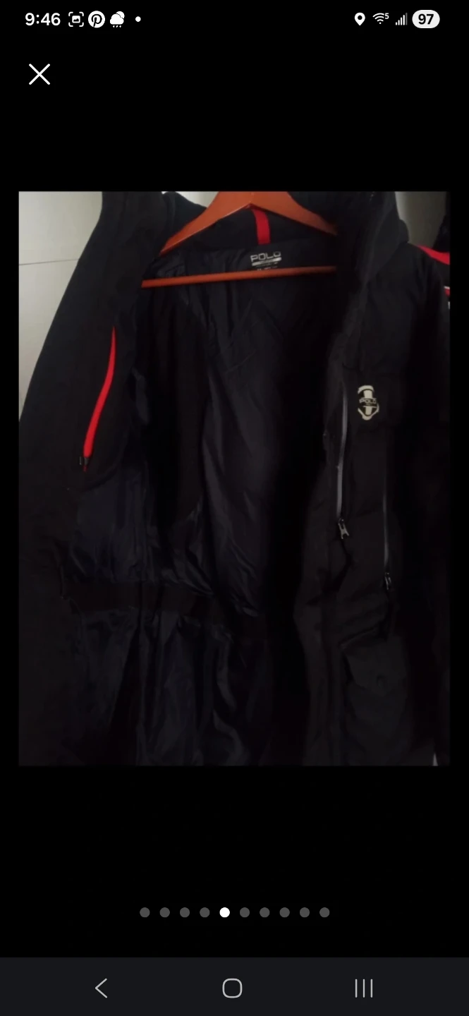 Ralph Lauren Black Down Parka Jacket - photo 2