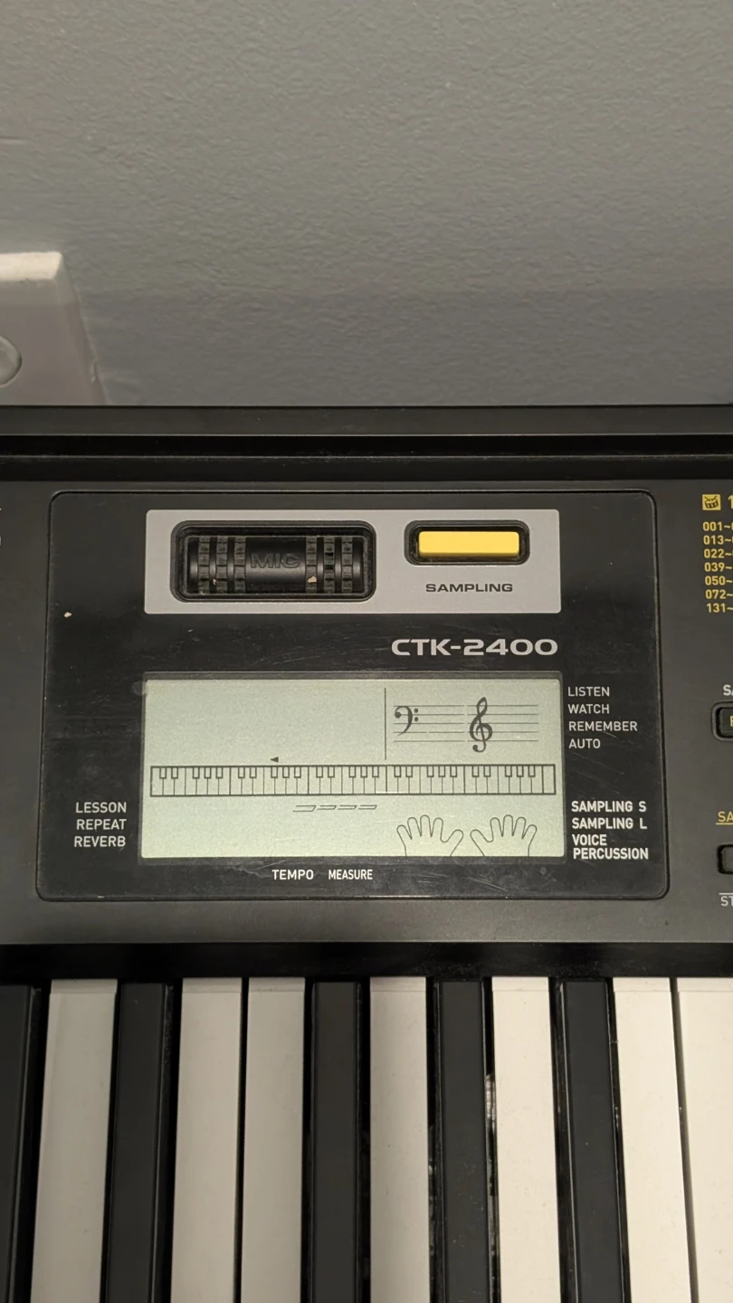 Casio CTK-2400 Digital Keyboard - photo 2
