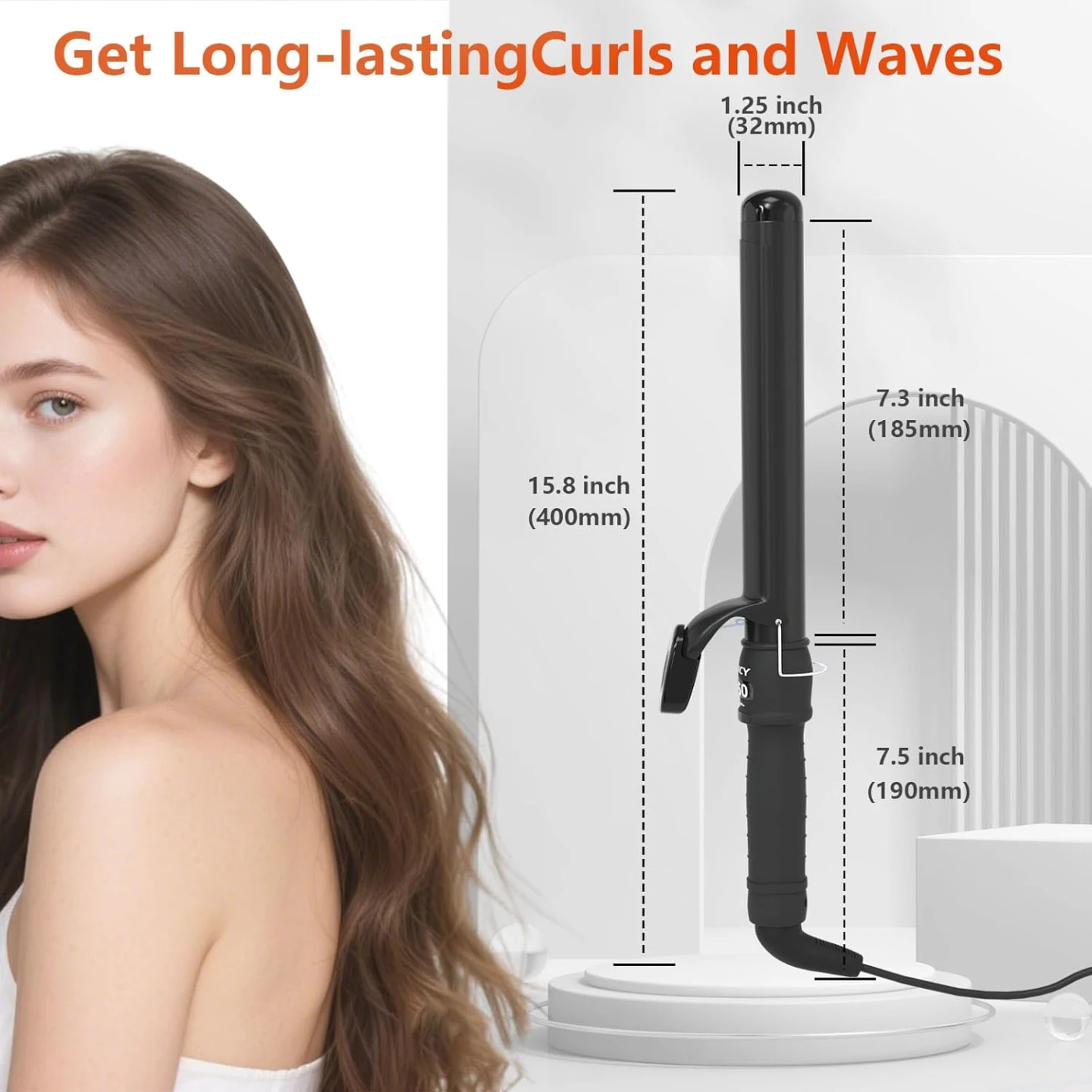 NEW 1-1/4 Inch Curling Iron - photo 5