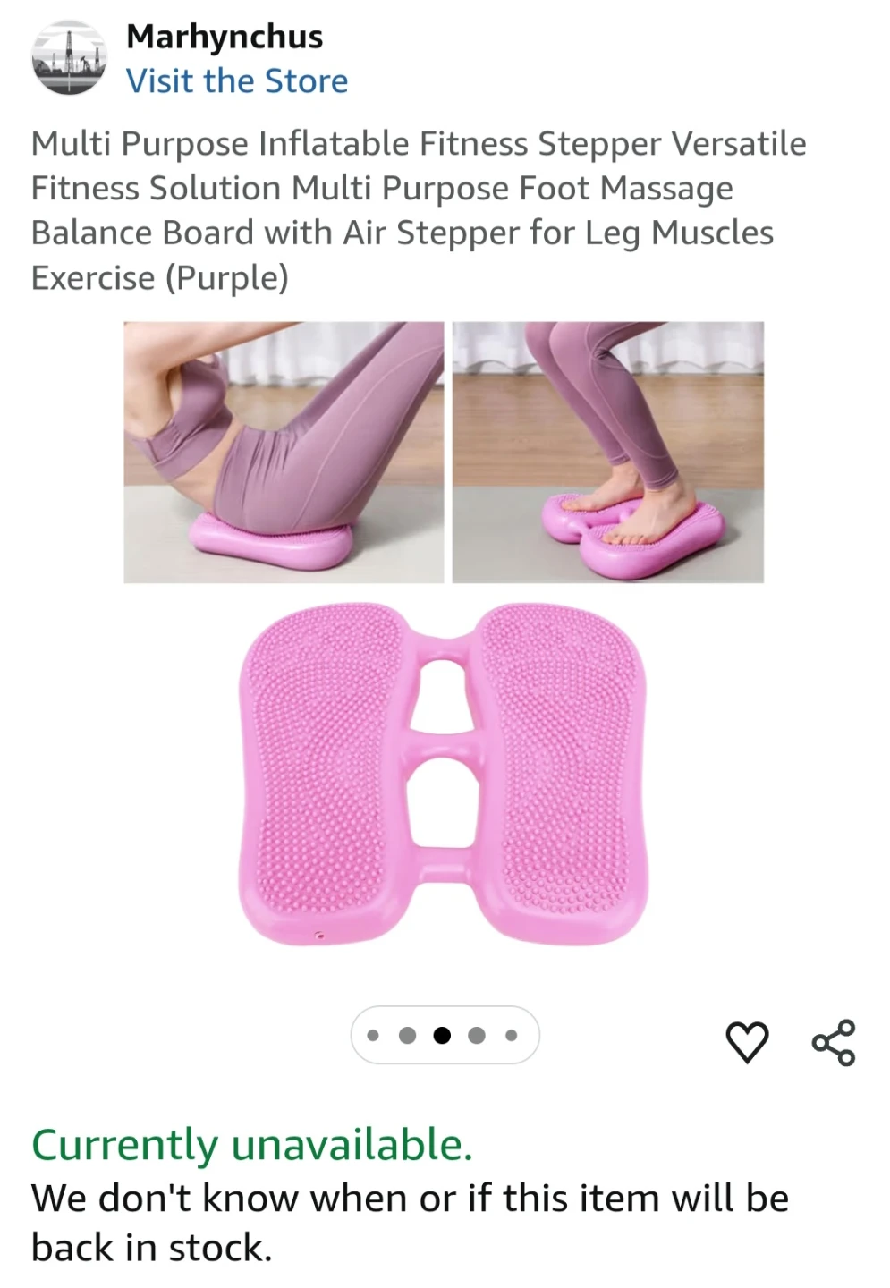 Inflatable Fitness Stepper  - photo 3
