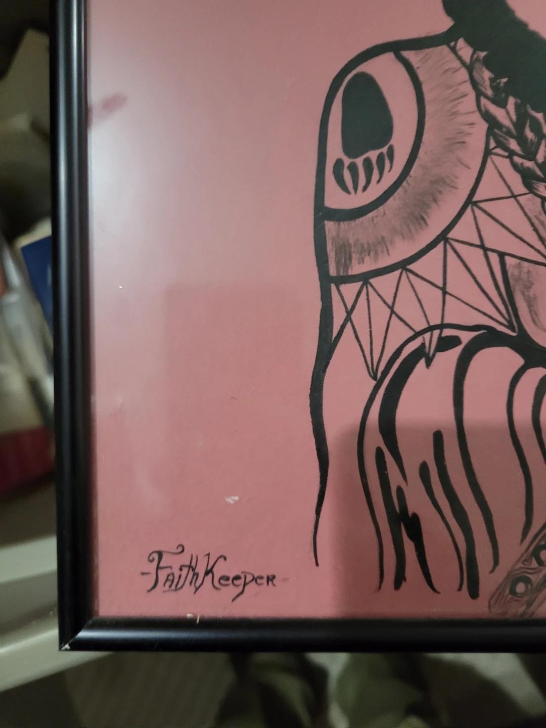 Faith Keeper Original Signed Illustration (1995) - photo 3