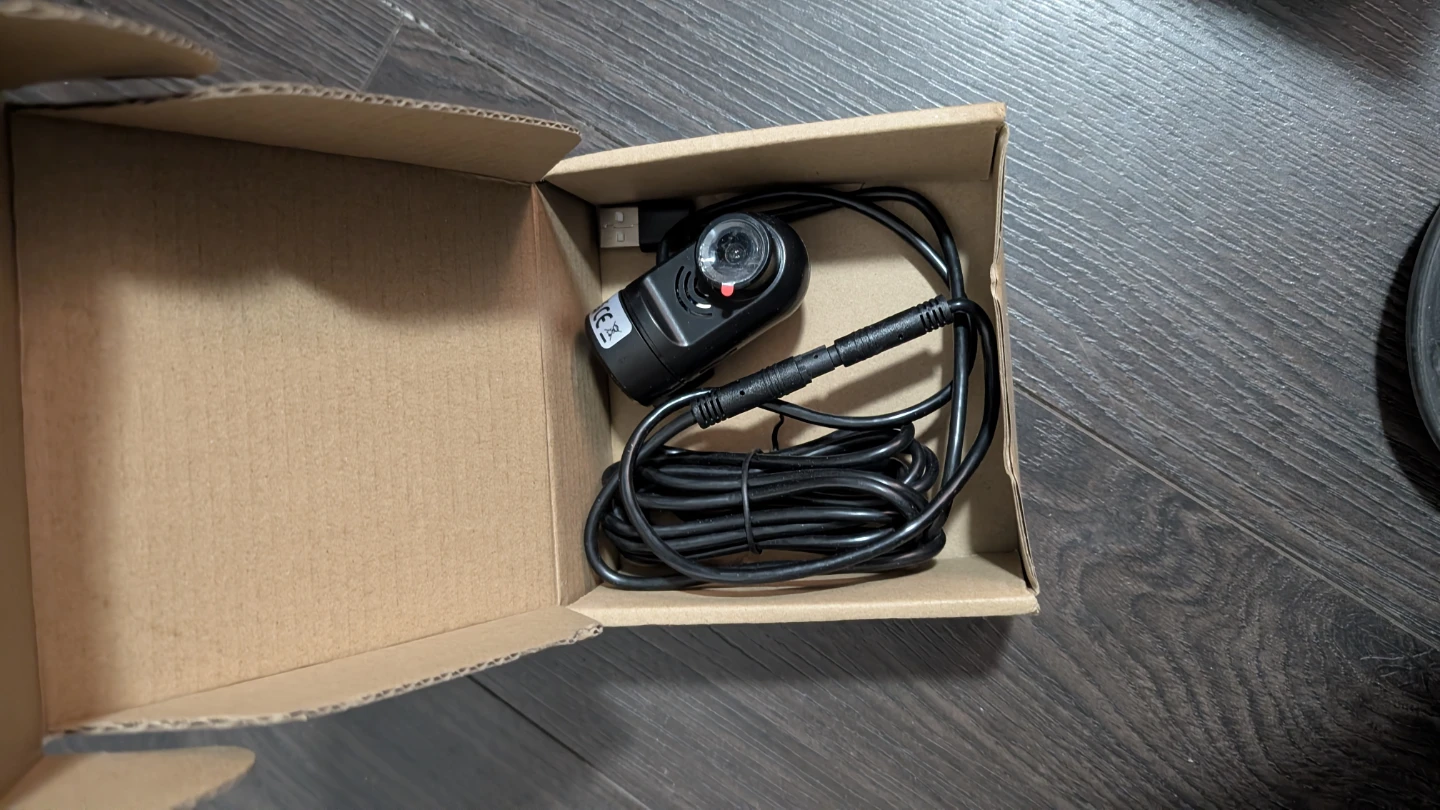Dash Cam with USB Cable