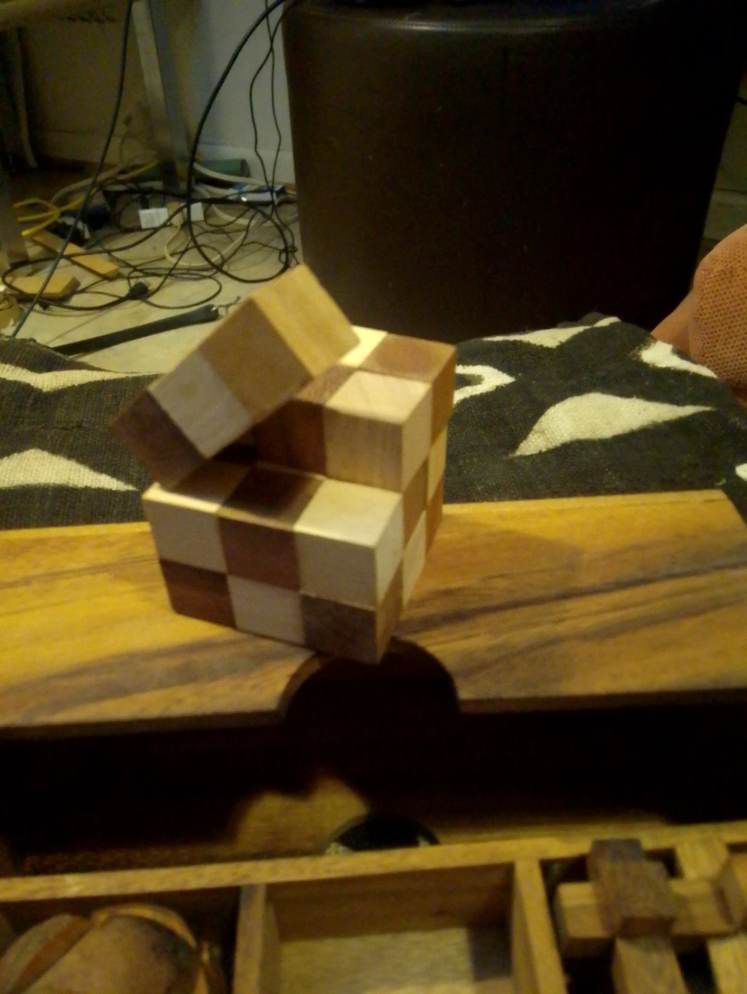 Wooden Interlocking Puzzle Set - photo 2
