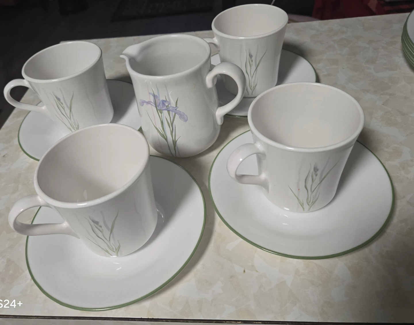 Corelle By Corning "Iris" Dinnerware Set - photo 2