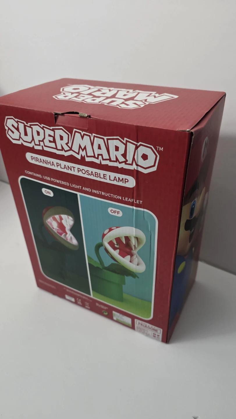 Super Mario Piranha Plant Posable Lamp - photo 2