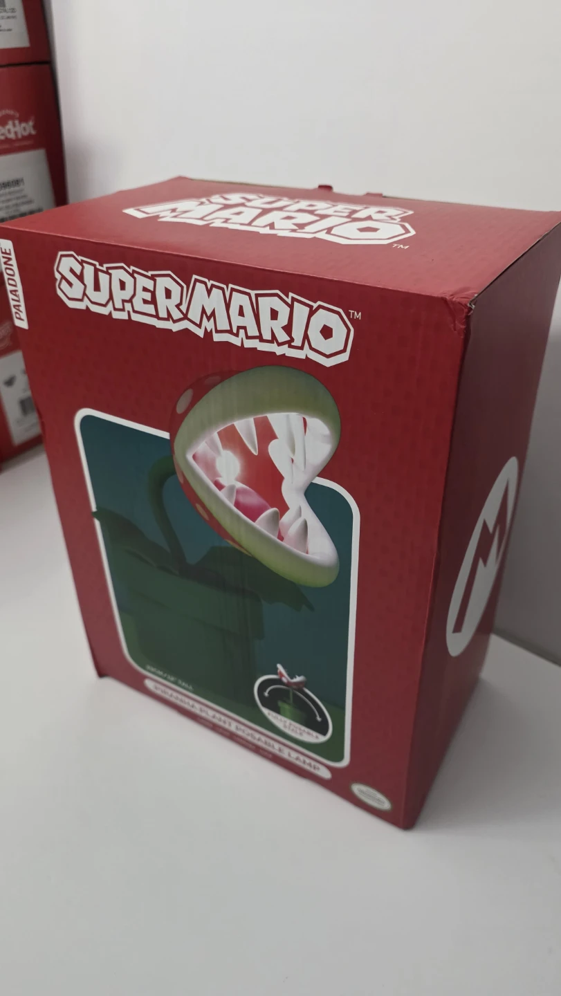 Super Mario Piranha Plant Posable Lamp - photo 3