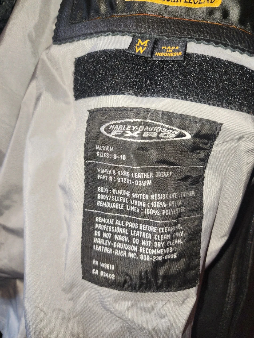 Harley-Davidson Women's Leather Motorcycle Jacket - photo 5