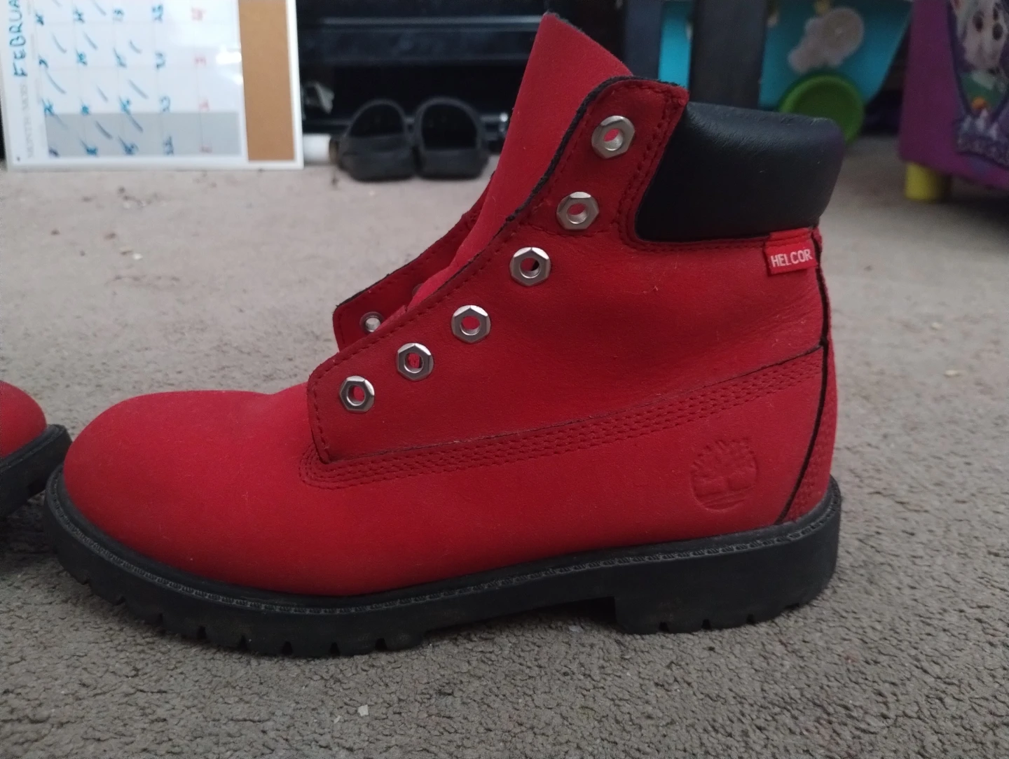 Timberland Red Suede size 6 US Boots - photo 3