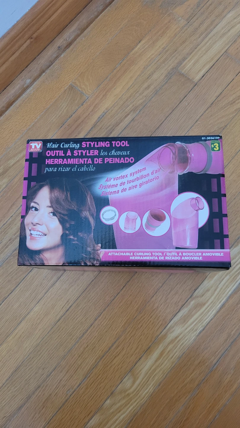 Hair curling styling tool