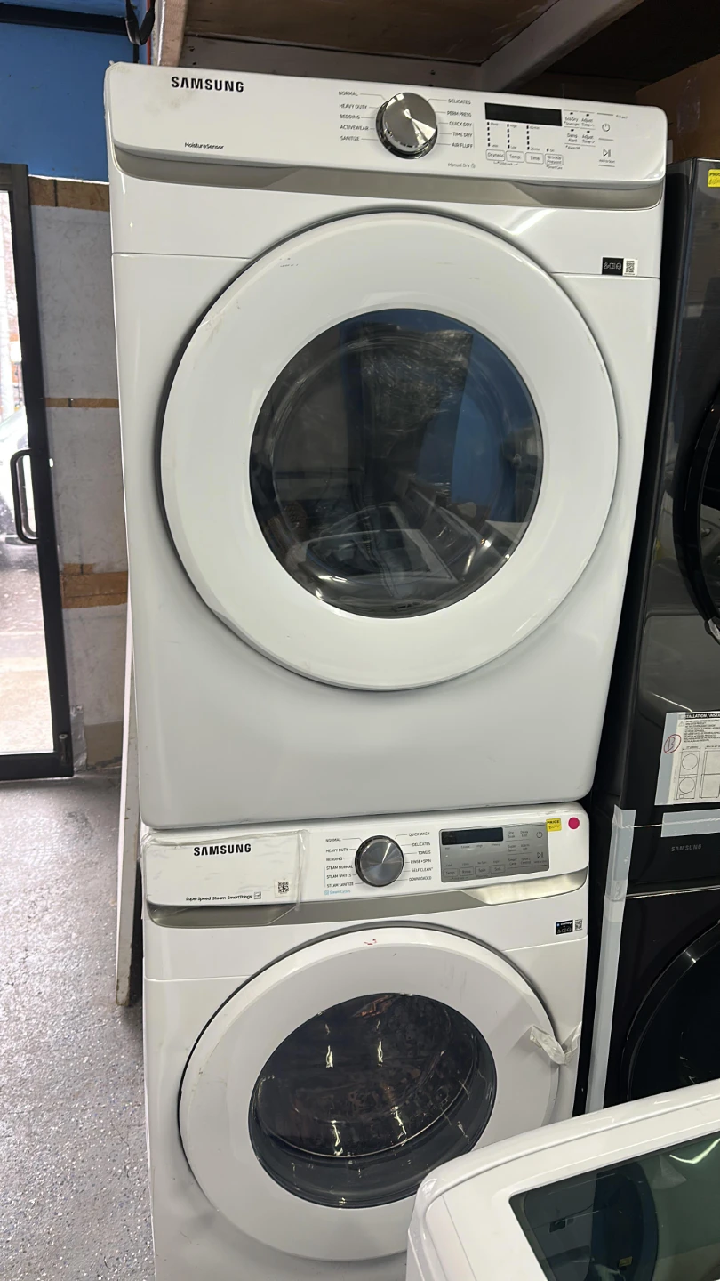 New Samsung washer dryer set