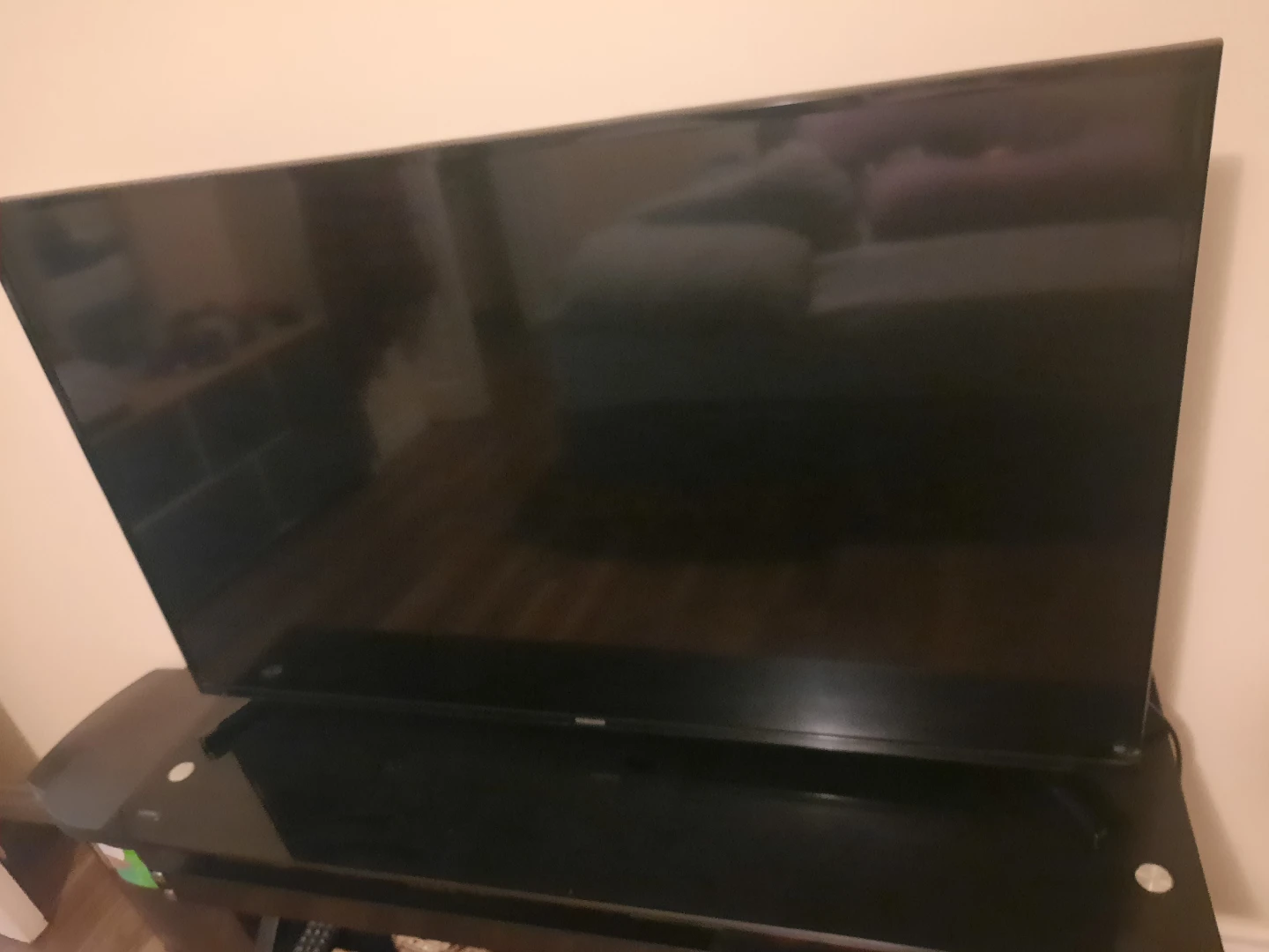 Samsung fhd tv 43" + tv stand - photo 2