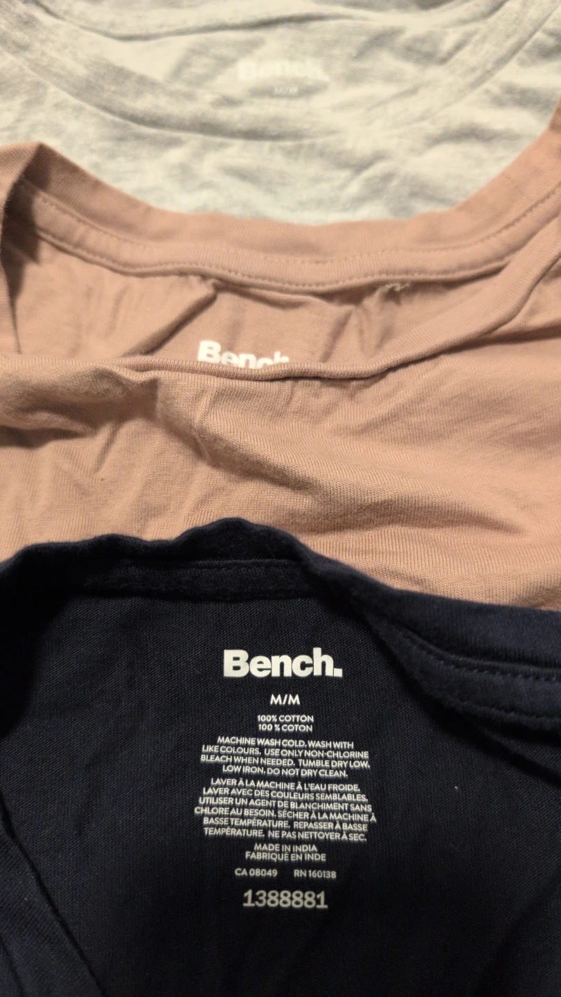 NEW Bench T-shirts (3-Pack) women's medium - photo 2